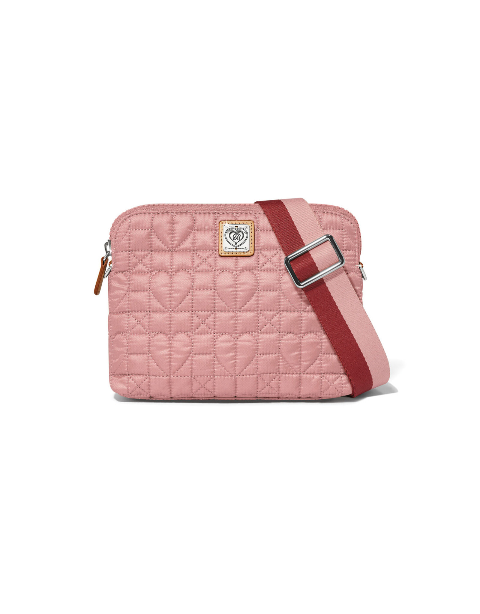 Brighton Brighton H1655P Pink Heart Beat Arielle Small Crossbody