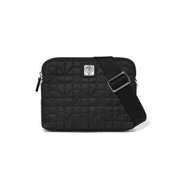 Brighton Brighton H16563 Black Heart Beat Alina Medium Crossbody