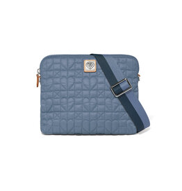 Brighton Brighton H16566 Powder Blue Heart Beat Alina Medium Crossbody