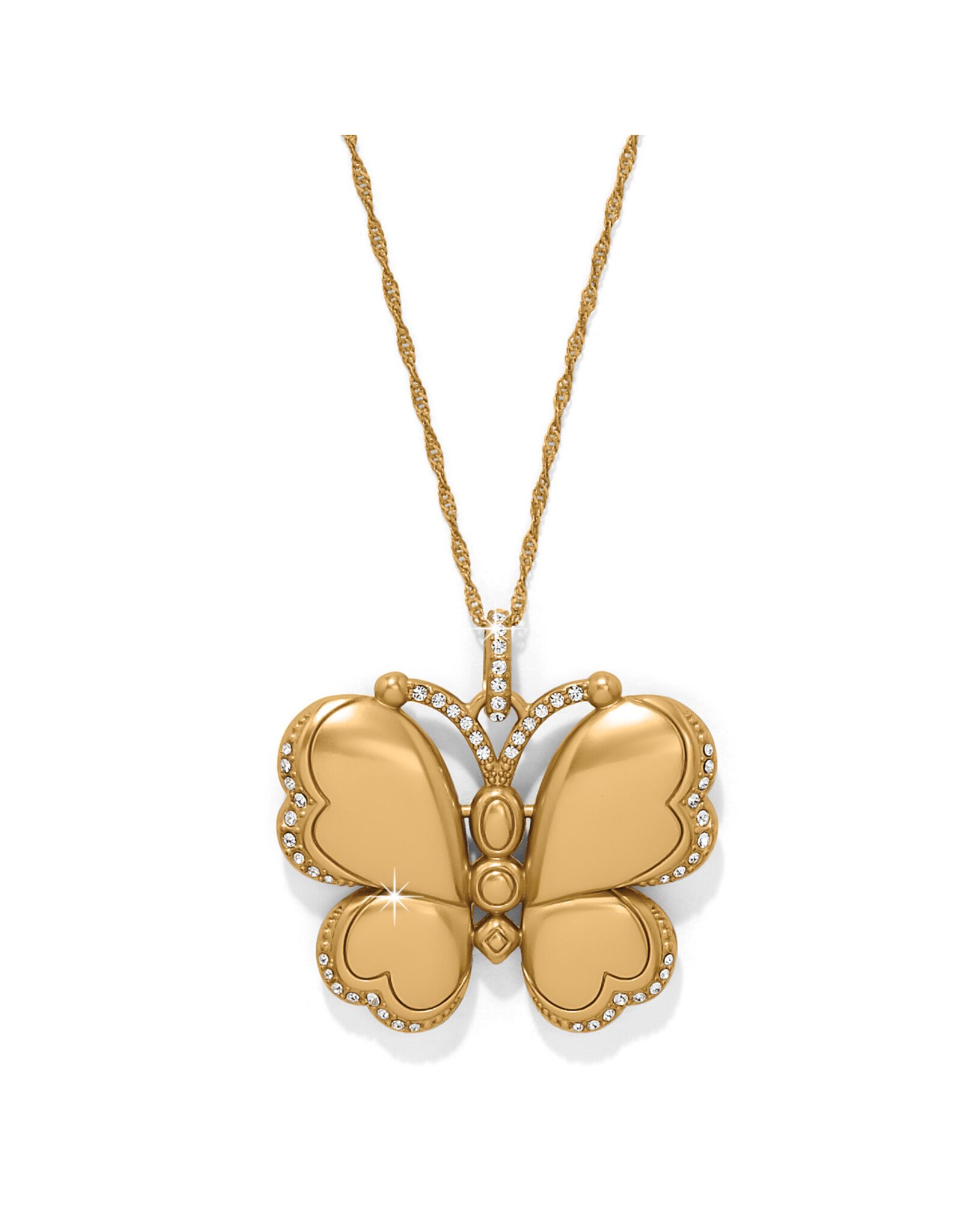 Brighton Brighton JM0143 Trust Your Journey Butterfly Necklace