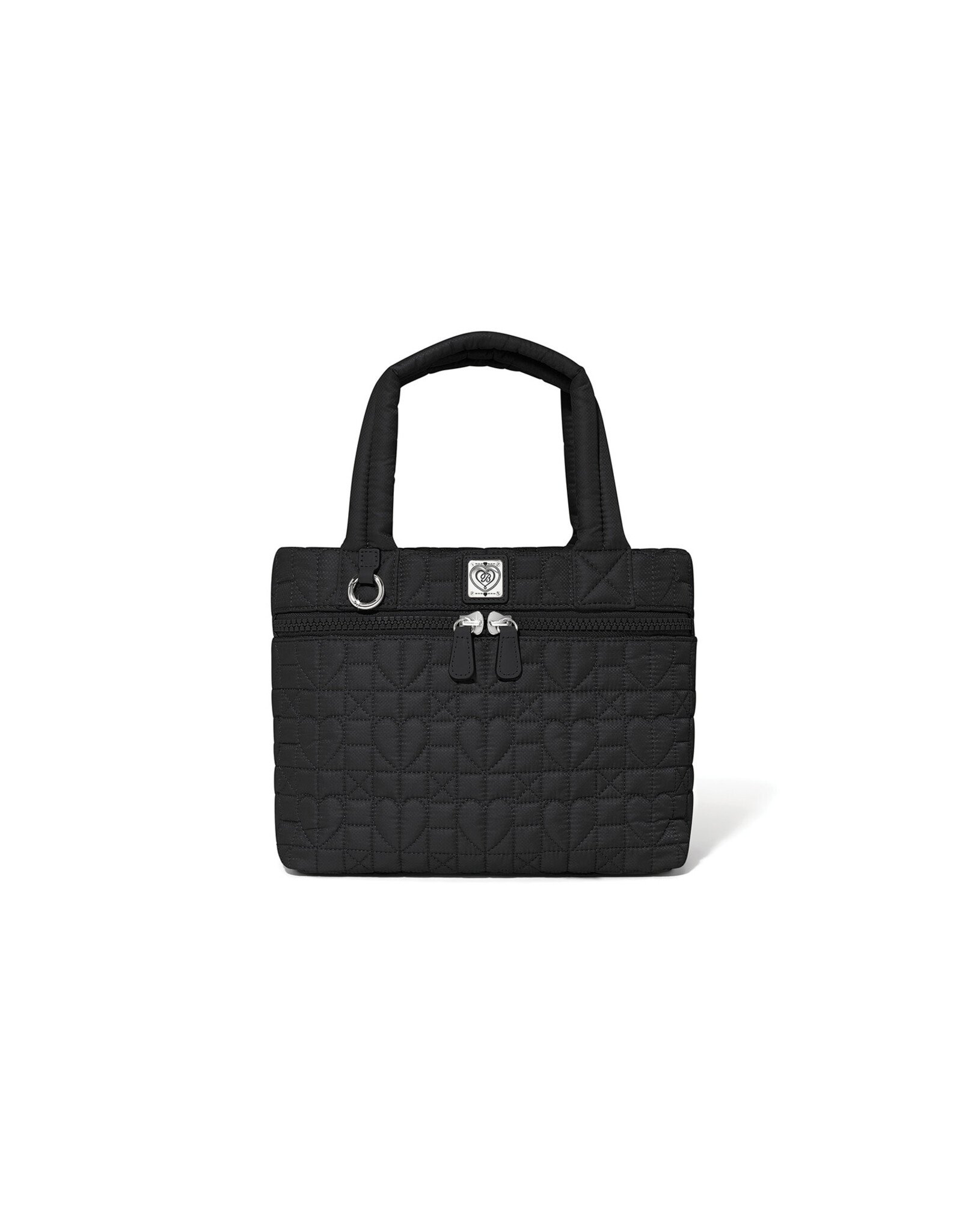 Brighton Brighton H55323 Black Heart Beat Adrienne Small Tote