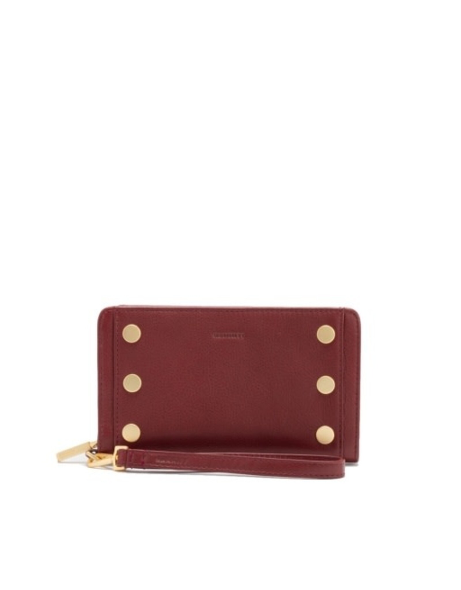 Hammitt Hammitt Bryant Wallet Cherrywood Pebble Brushed Gold