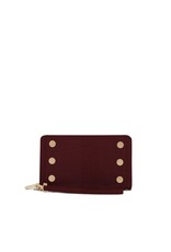 Hammitt Hammitt Bryant Wallet Cherrywood Pebble Brushed Gold