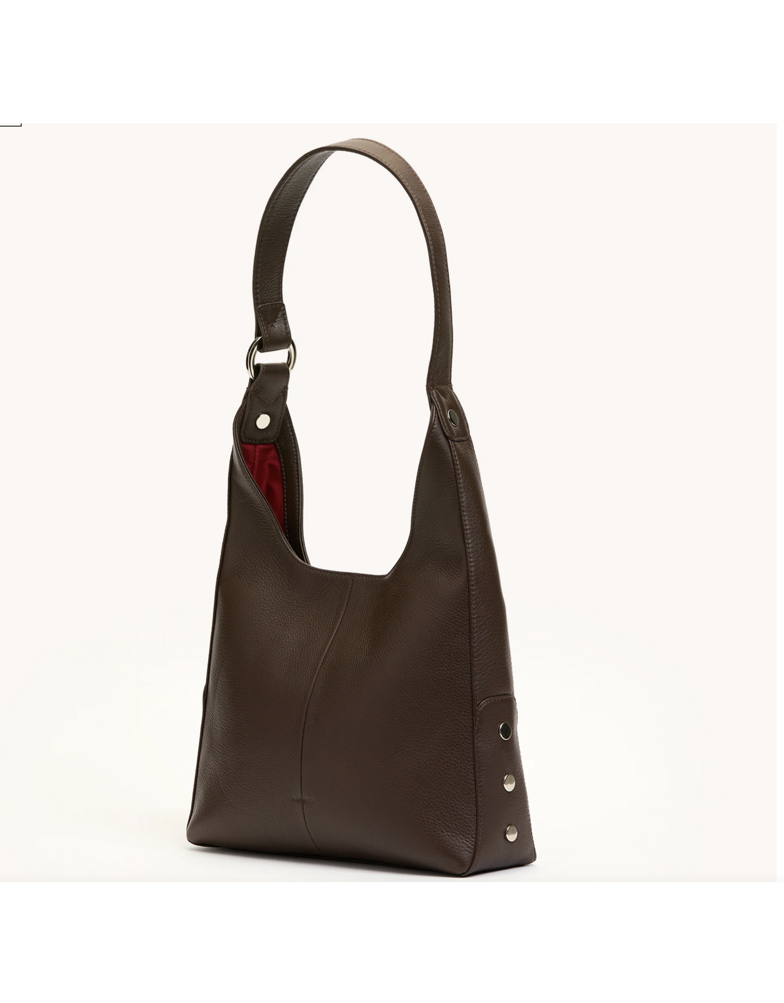 Hammitt Hammitt Tim Med Espresso Pebble Silver