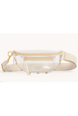 Hammitt Hammitt Charles Crossbody Clear Calla Lily White