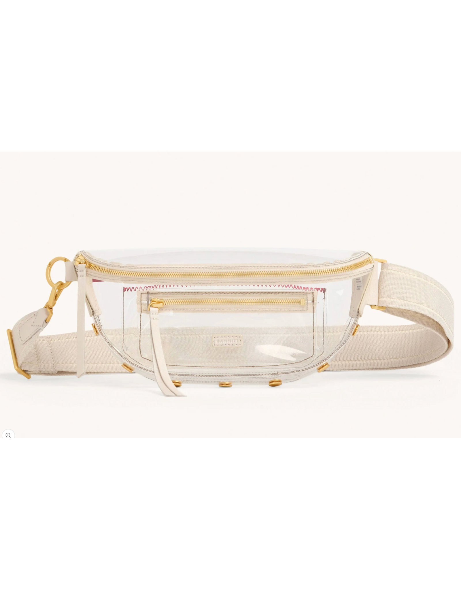 Hammitt Hammitt Charles Crossbody Clear Calla Lily White