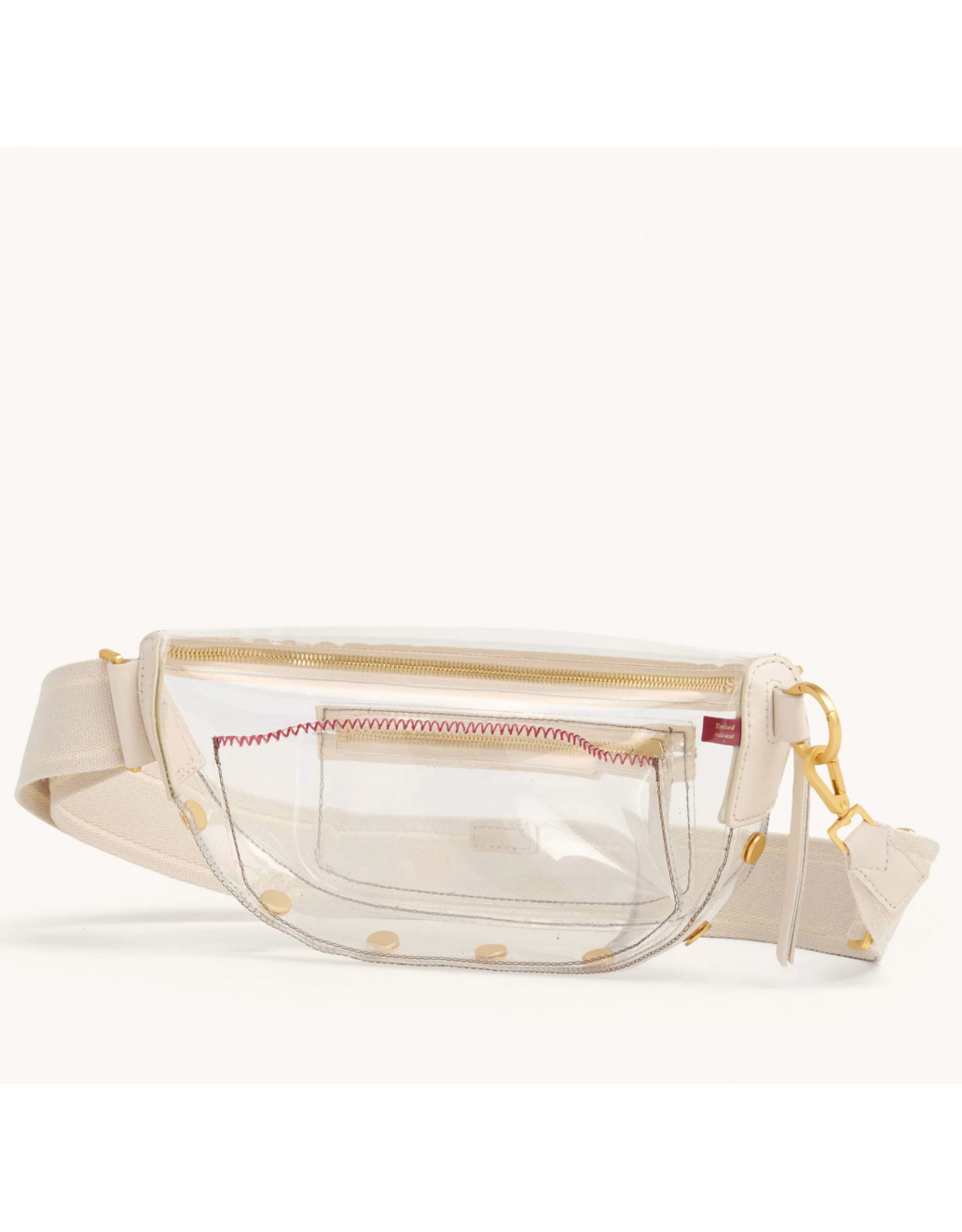 Hammitt Hammitt Charles Crossbody Clear Calla Lily White