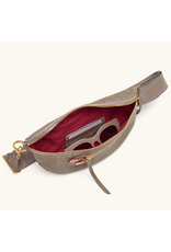 Hammitt Hammitt 17368 Charles Crossbody Med Pewter Brushed Gold