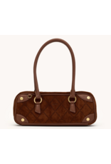 Hammitt Hammitt 18999 Meredith Small Chocolate Diamond Suede