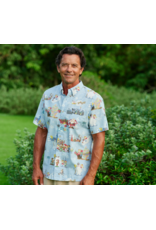 Reyn Spooner Reyn M686812525 Frosty the Snowman Button Front Shirt