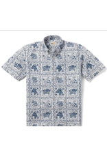 Reyn Spooner Reyn M180612525 Lahaina Sailor Button Front 0001 White