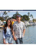 Reyn Spooner Reyn M180612525 Lahaina Sailor Button Front 0001 White