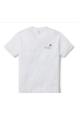 Reyn Spooner Reyn M698230125 Santa in Hawaii Tee Shirt White