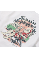 Reyn Spooner Reyn M698230125 Santa in Hawaii Tee Shirt White