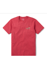 Reyn Spooner Reyn M698230125 Santa in Hawaii Tee Shirt Red