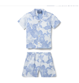 Reyn Spooner Reyn K543029025 Aloha Biscus Toddler Set White