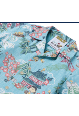 Reyn Spooner Reyn K697429025 Peanuts in Japan Toddler Set Teal