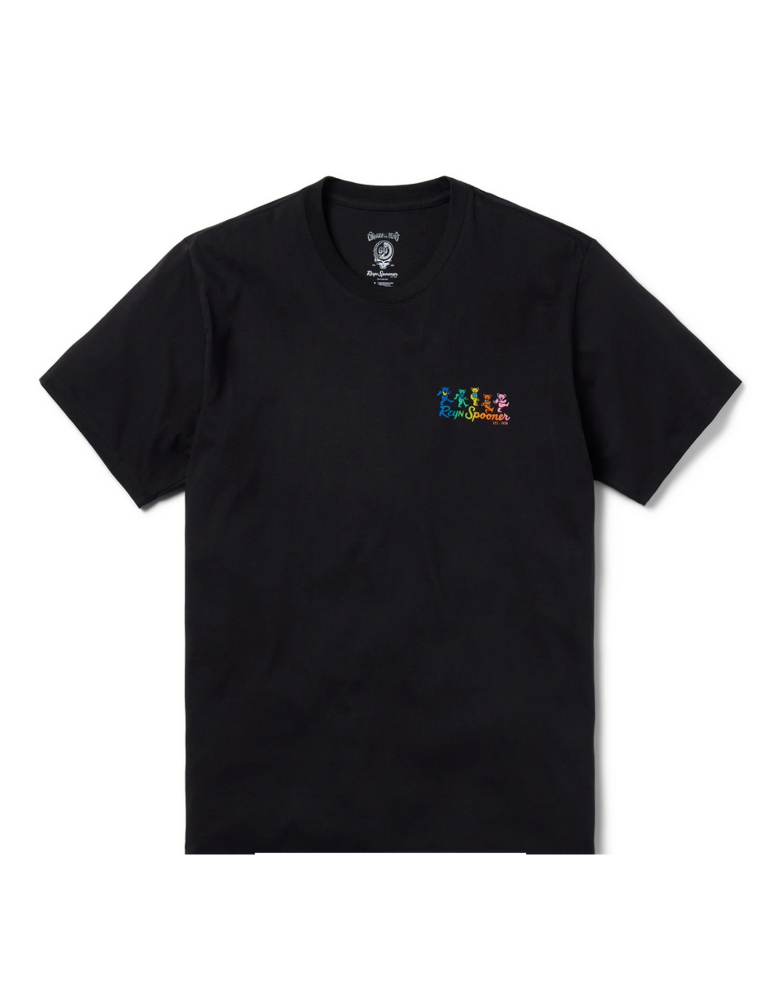 Reyn Spooner Reyn M678230125 Grateful Dead Black Tee Shirt