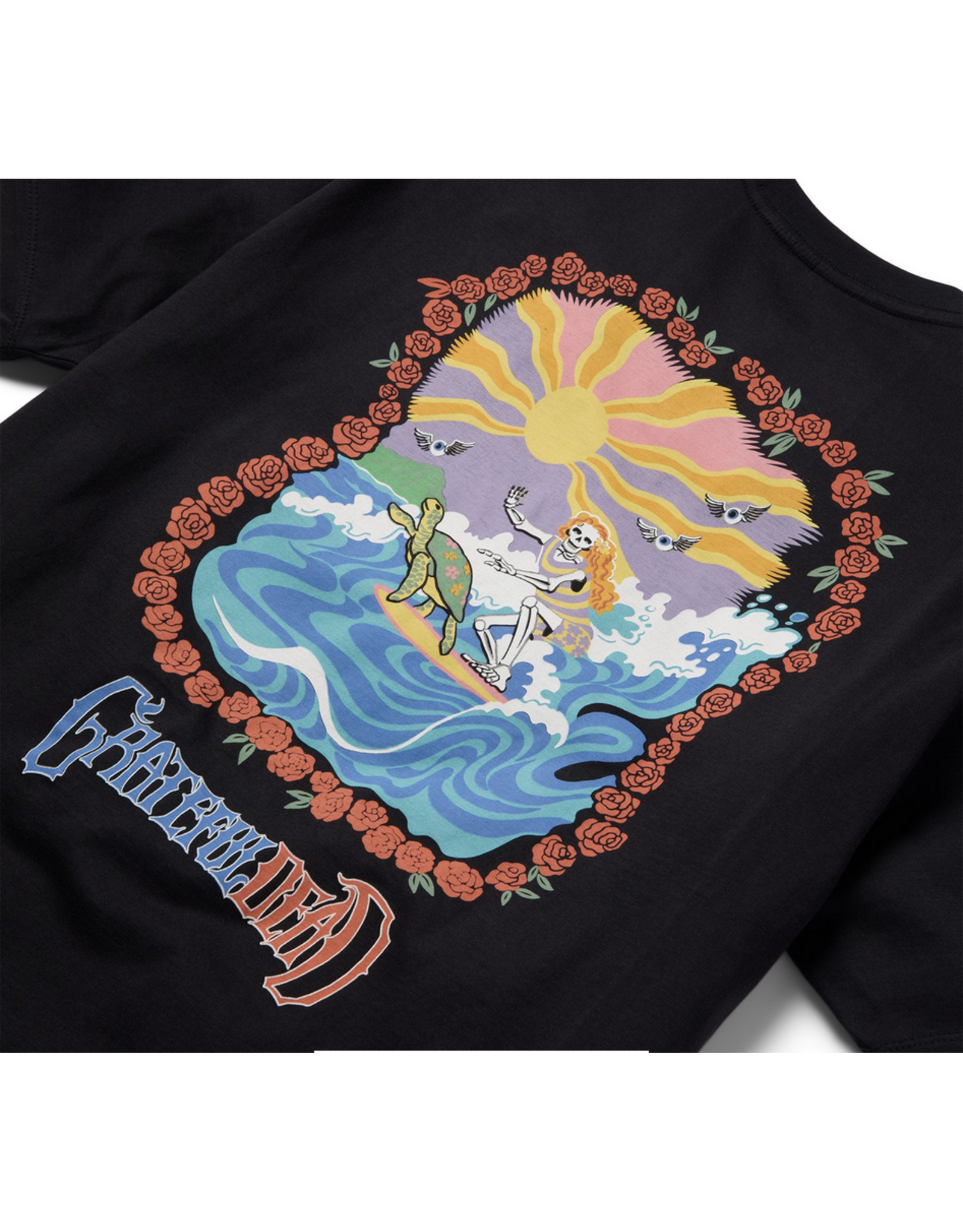 Reyn Spooner Reyn M678230125 Grateful Dead Black Tee Shirt