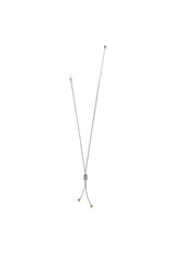Brighton Brighton JM0105 Interlok Harmony Two Tone Lariat Necklace