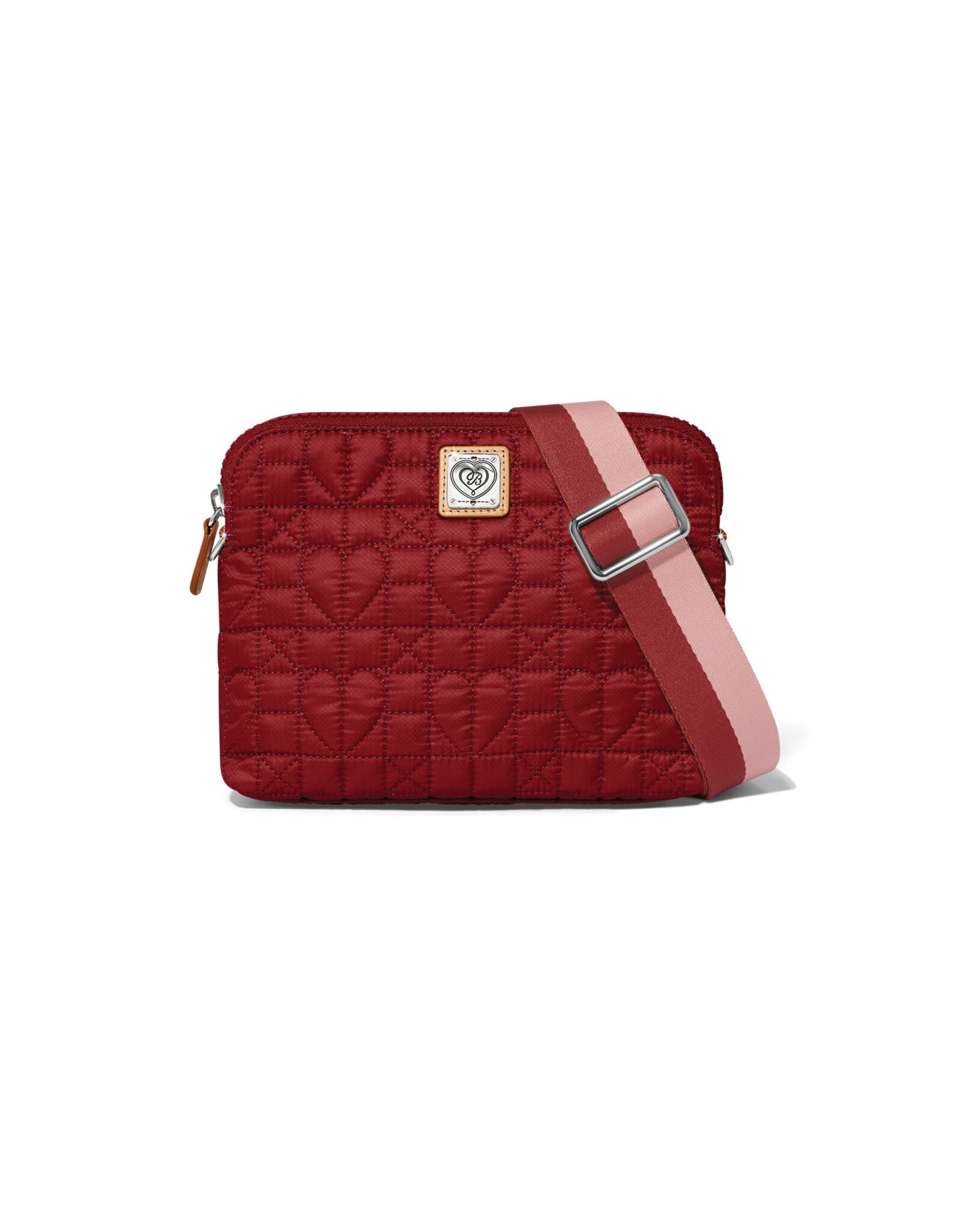Brighton Brighton H1655G Garnet Heart Beat Arielle Small Crossbody