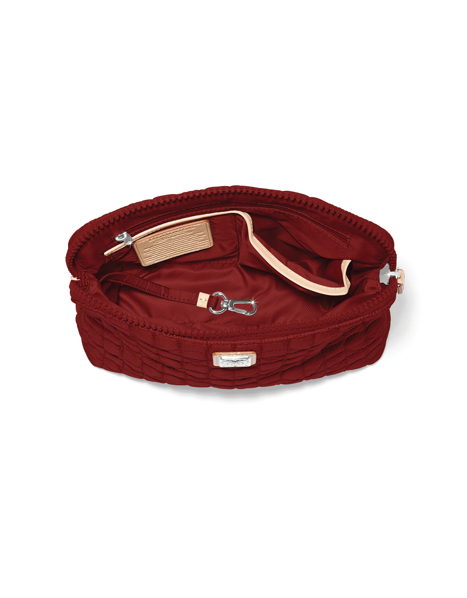 Brighton Brighton H1656G Garnet Heart Beat Alina Medium Crossbody