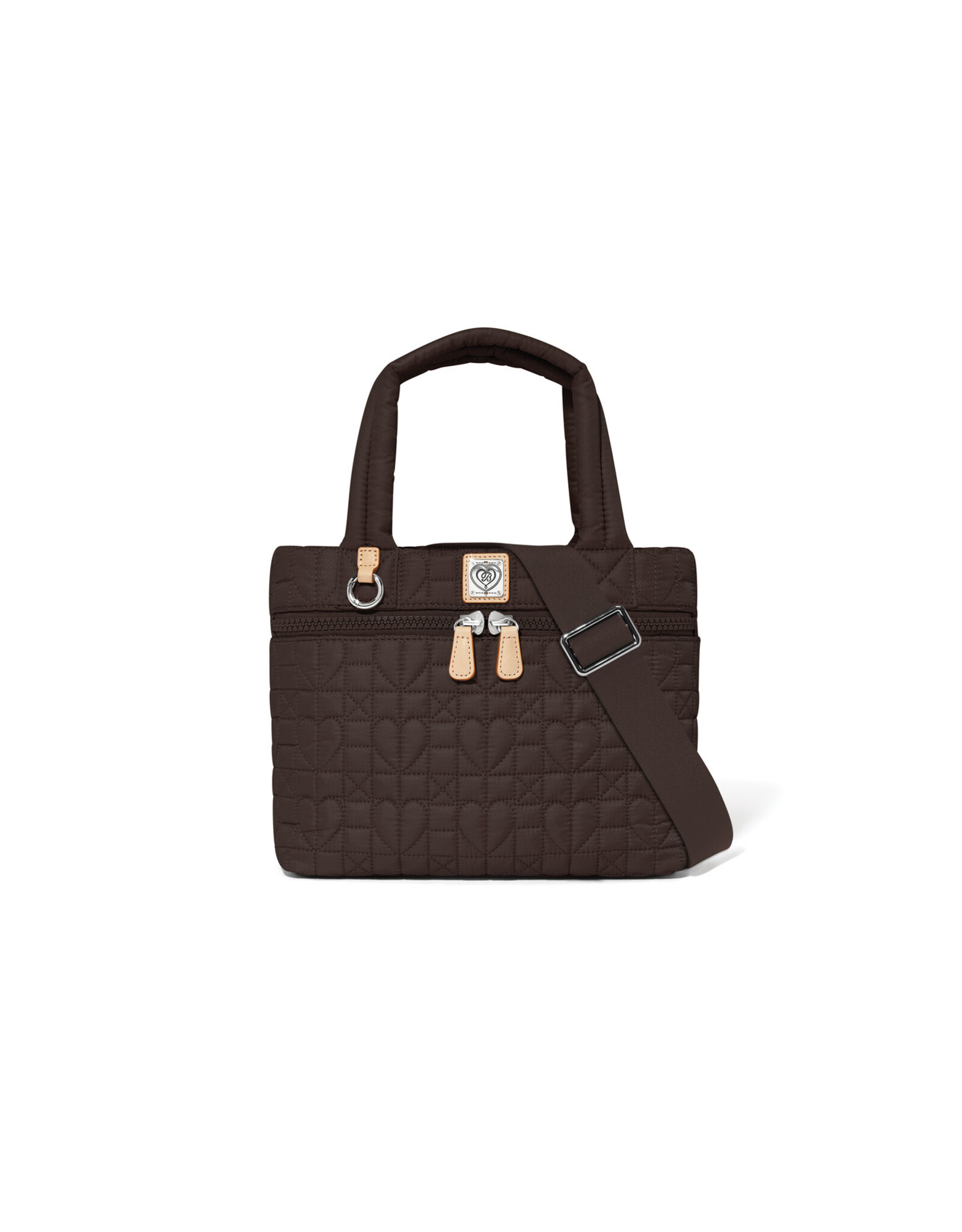 Brighton Brighton H55328 Cocoa Heart Beat Adrienne Small tote