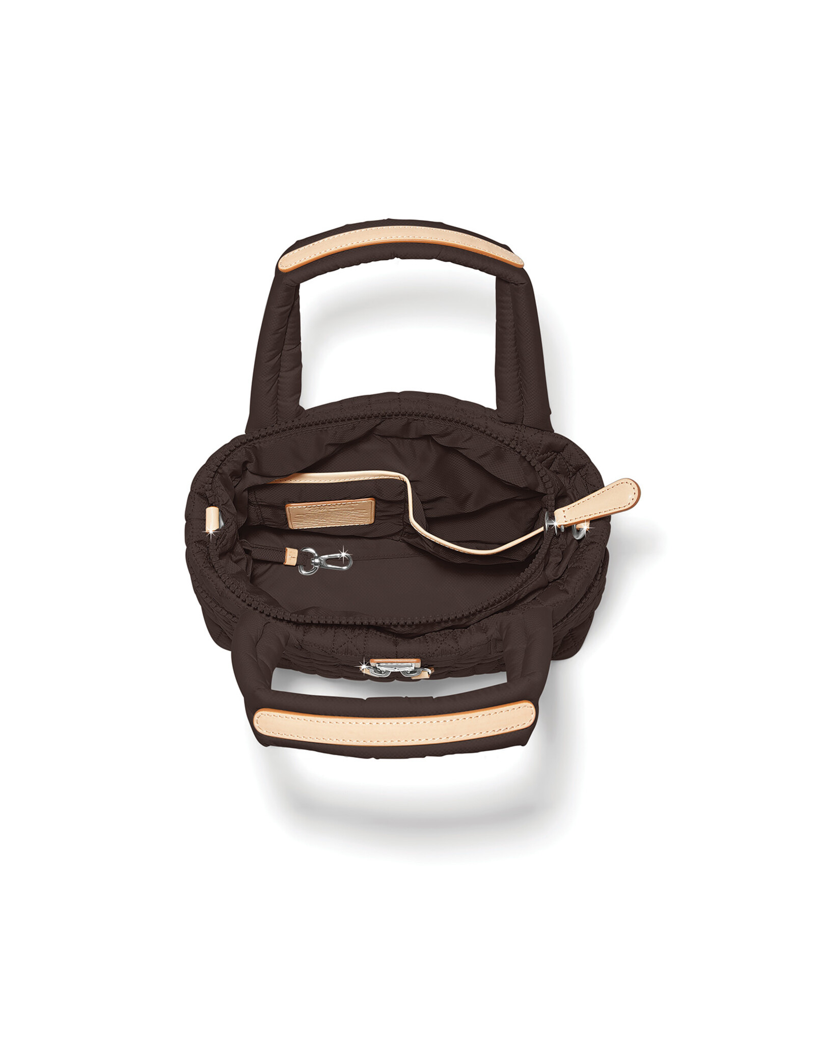 Brighton Brighton H55328 Cocoa Heart Beat Adrienne Small tote