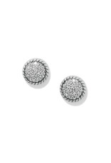 Brighton Brighton JA0257 Illumina Celeste Dome Silver Post Earrings