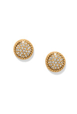 Brighton Brighton JA0258 Illumina Celeste Dome Gold Post Earrings