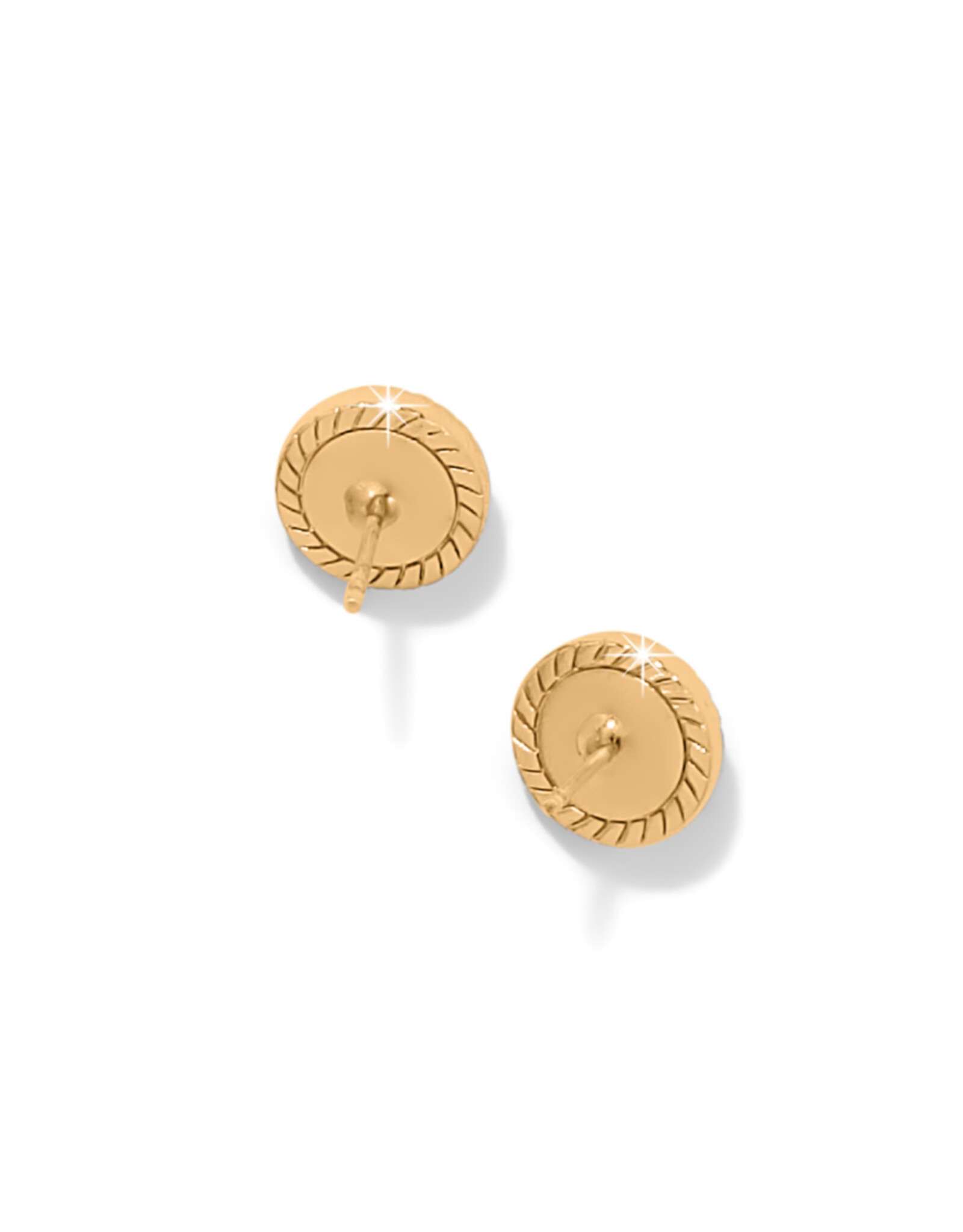 Brighton Brighton JA0258 Illumina Celeste Dome Gold Post Earrings