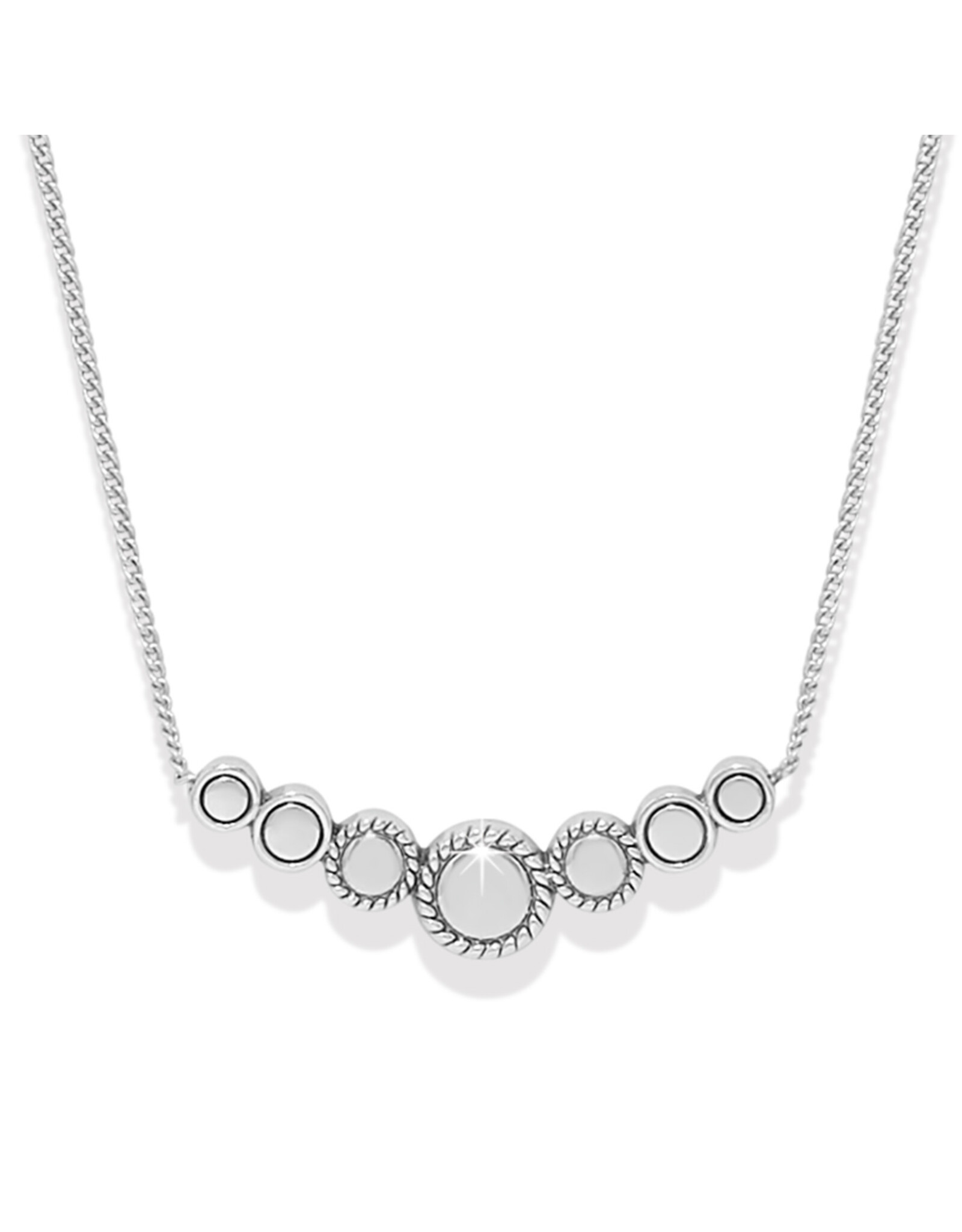 Brighton Brighton JM0135 Illumina Celeste Bar Silver Necklace