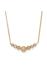 Brighton Brighton JM0136 Illumina Celeste Bar Gold Necklace