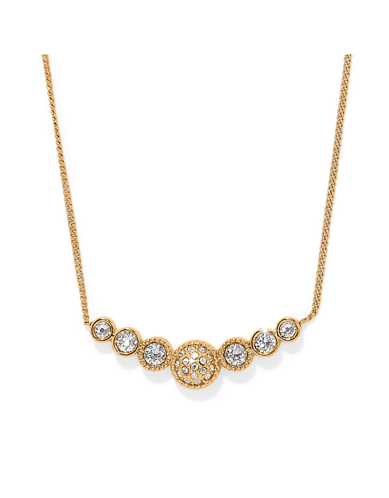 Brighton Brighton JM0136 Illumina Celeste Bar Gold Necklace