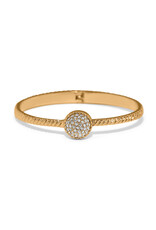 Brighton Brighton JF0400 Illumina Celeste Dome Gold Hinged Bangle