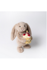 Jellycat Jellycat BAS3BEBB Bashful Beige Bunny Birthday