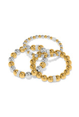 Brighton Brighton JF0293 Meridian Silver Gold Stretch Bracelet