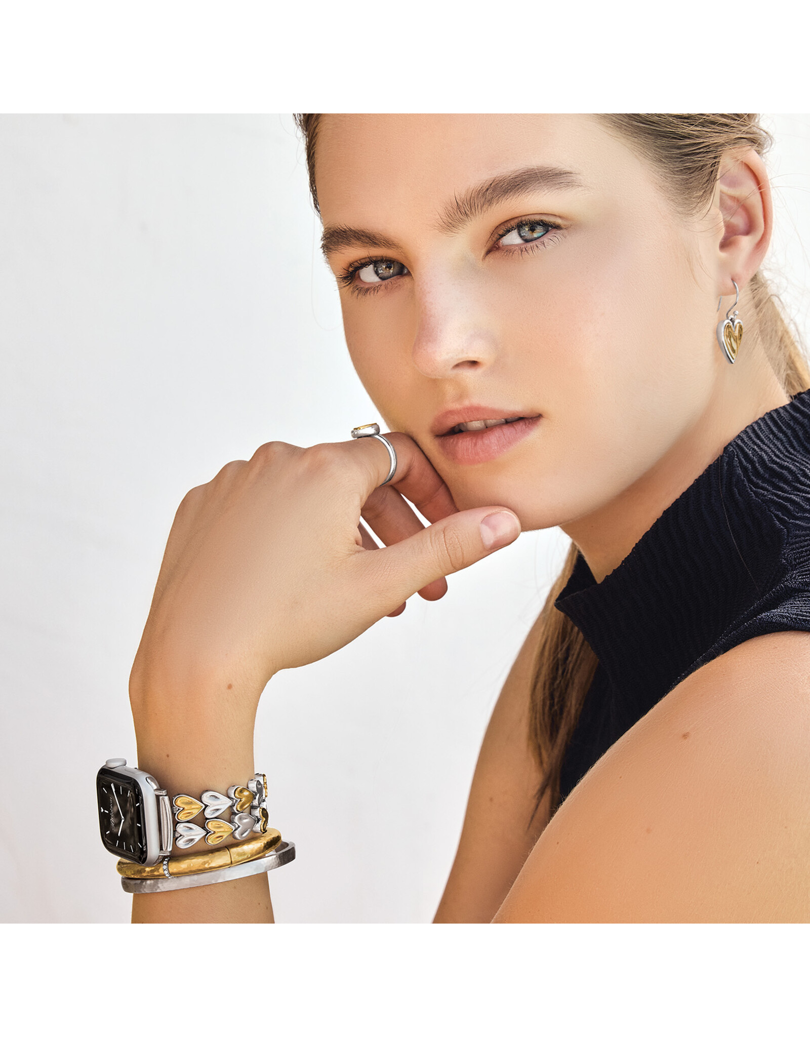 Brighton Brighton W10492 Cascade Heart Watch Band