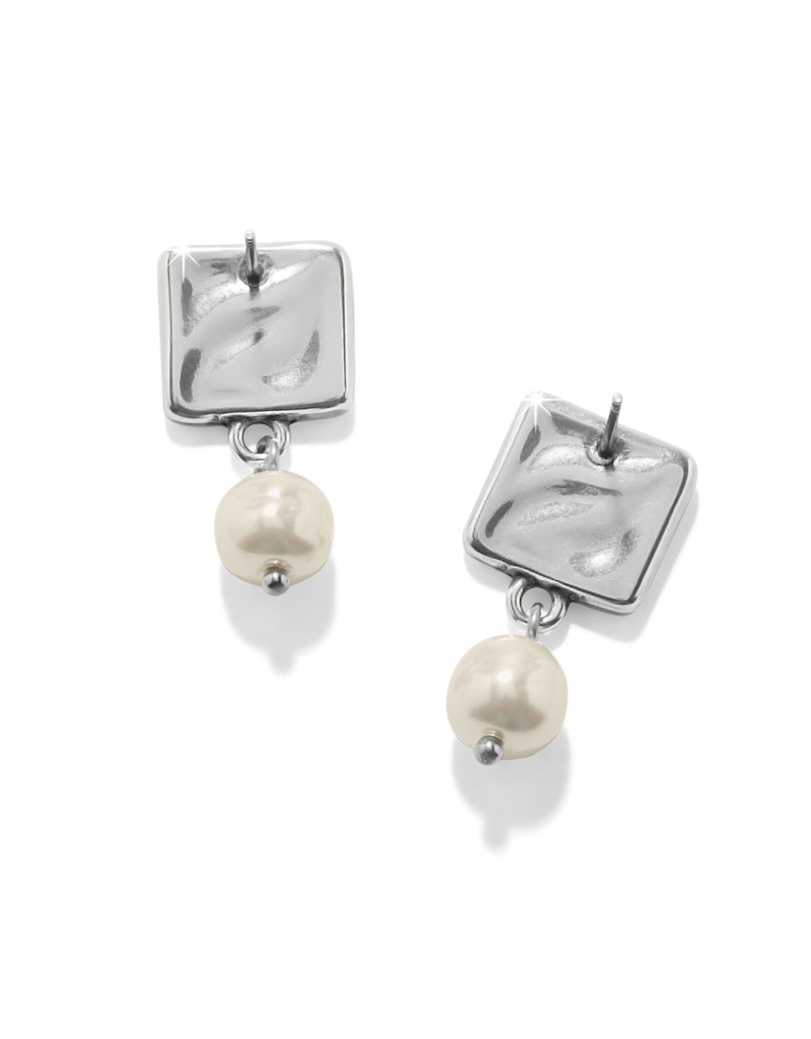 Brighton Brighton JA0280 Cascade Cuadra Pearl Post Drop Earrings