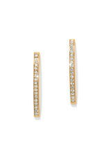 Brighton Brighton JA0269 Meridian Geo Bar Gold Post Earrings