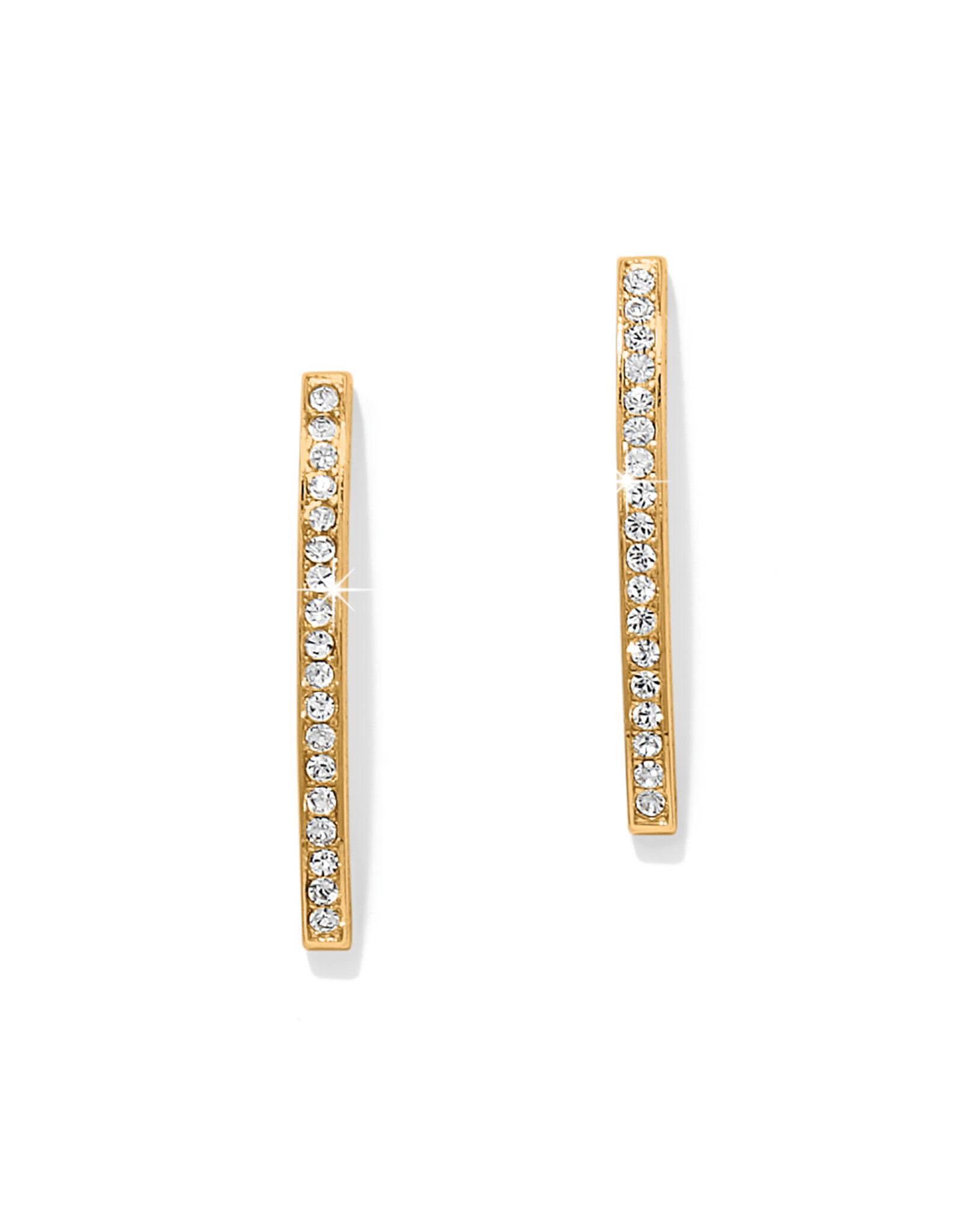 Brighton Brighton JA0269 Meridian Geo Bar Gold Post Earrings