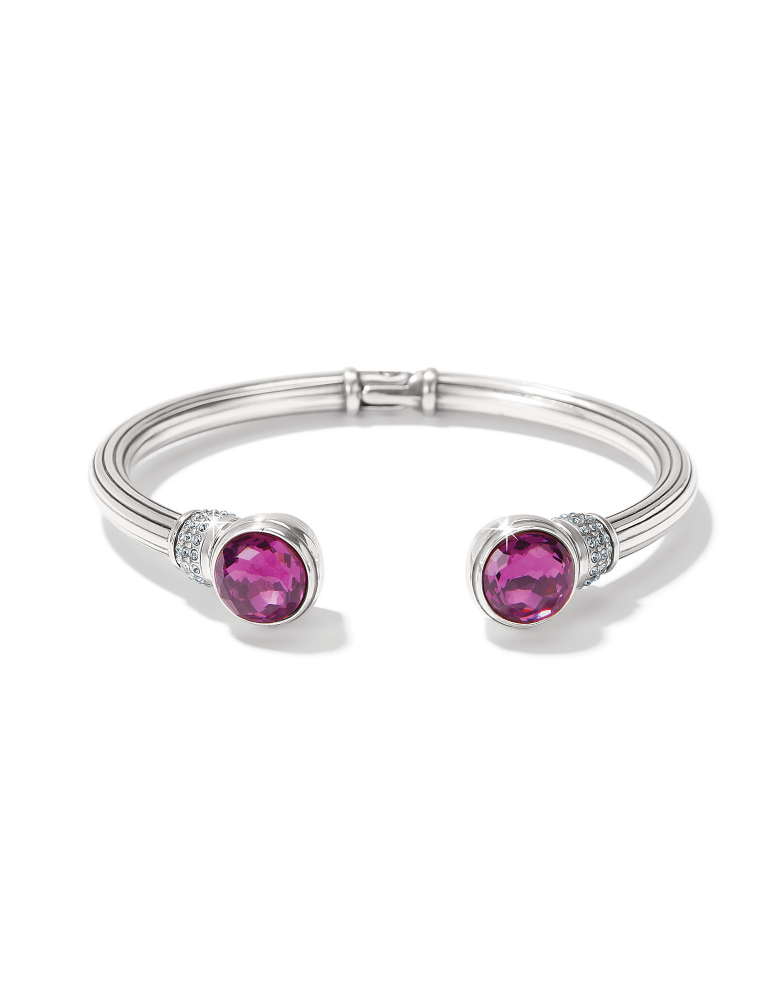 Brighton Brighton JF0221 Meridian Aurora Petite Hinged Bangle Amethyst