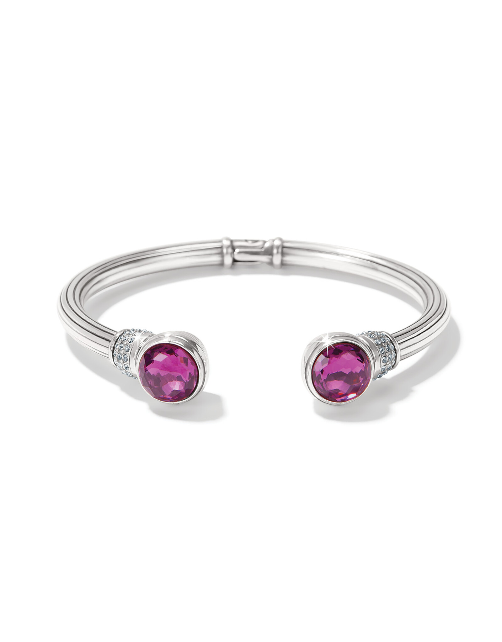 Brighton Brighton JF0221 Meridian Aurora Petite Hinged Bangle Amethyst