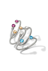 Brighton Brighton JF0221 Meridian Aurora Petite Hinged Bangle Amethyst