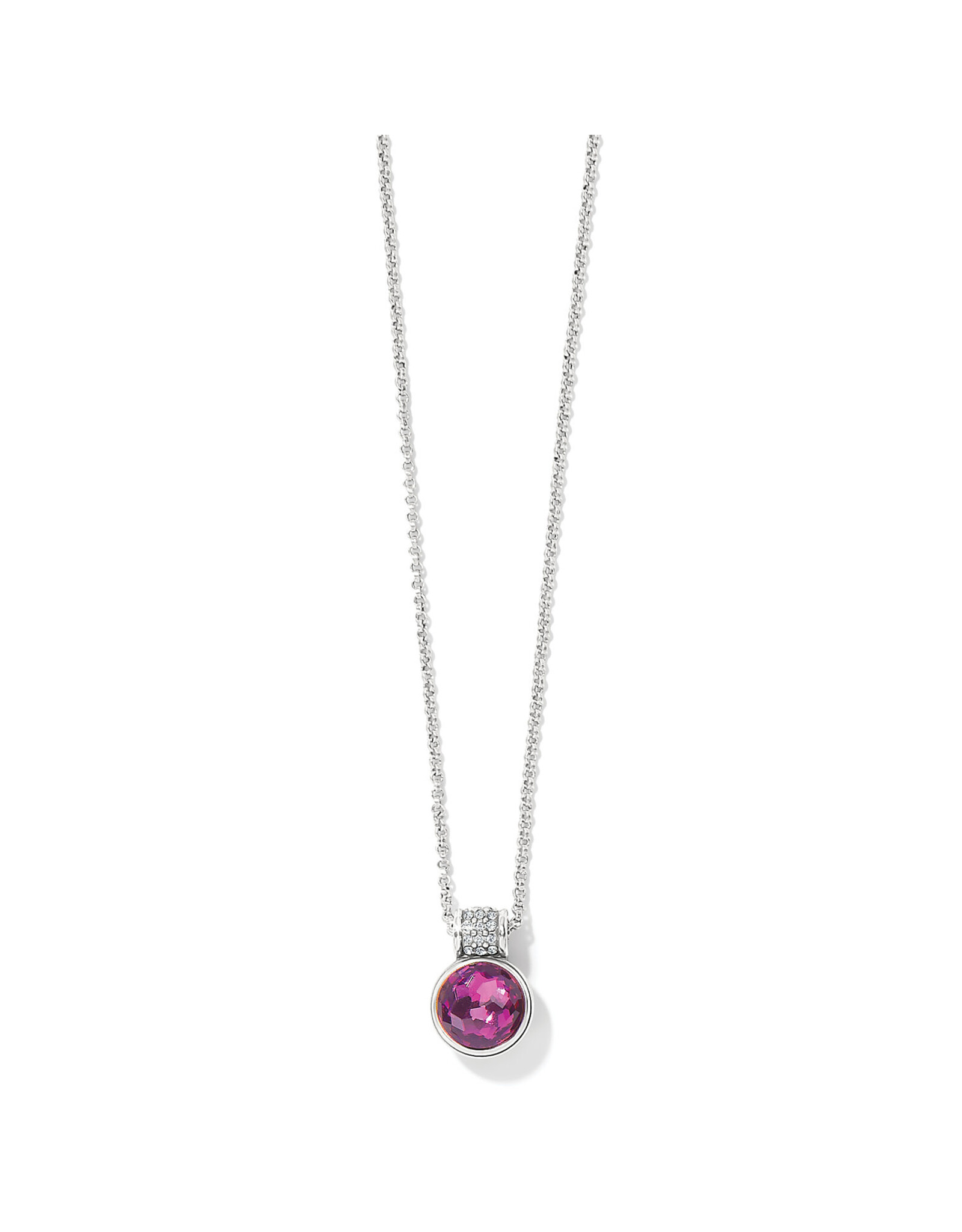 Brighton Brighton JM7593  Meridian Aurora Amethyst Petite Necklace
