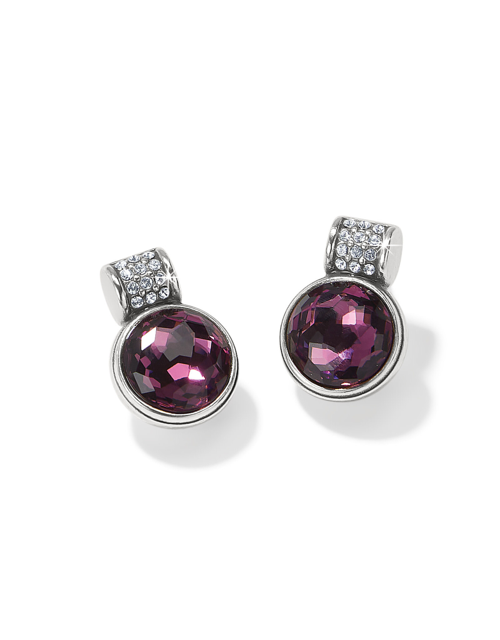Brighton Brighton JA0007 Meridian Aurora Amethyst Petite Post Earrings