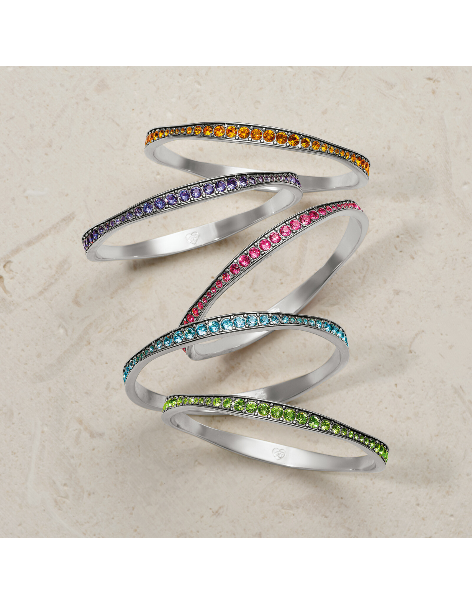 Brighton Brighton JF012B Light Hearted Bangle Rose