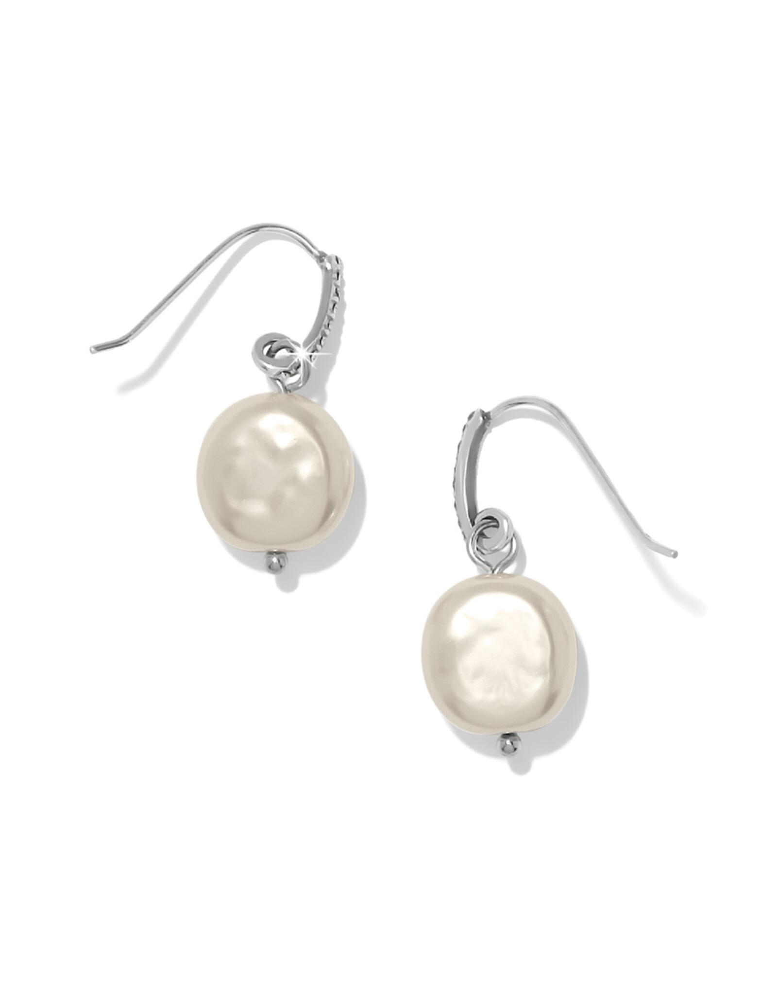Brighton Brighton JA0278 One Heart Pearl French Wire Earrings