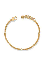 Brighton Brighton JF0414 Meridian Geo Bar Bracelet Gold