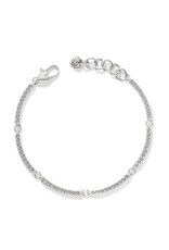 Brighton Brighton JF0415 Meridian Geo Bar Silver Bracelet